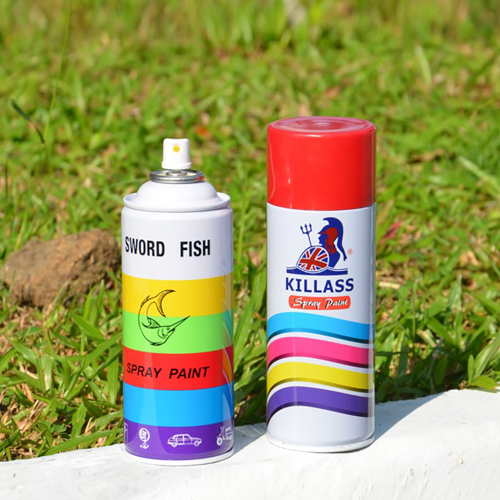 sword fish_spray paint